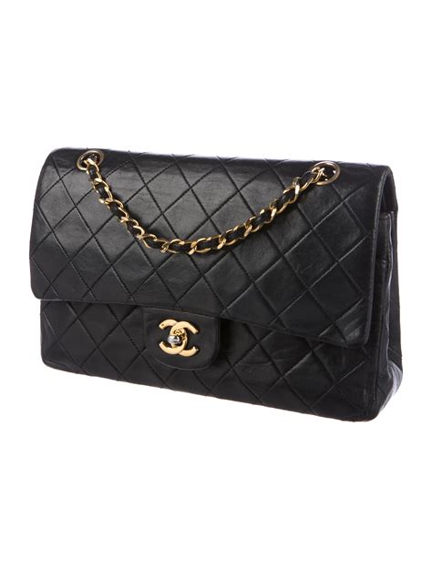 chanel vintage double flap bag